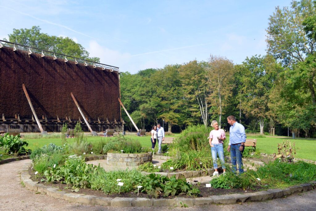 Kräuterspirale am Gradierwerk in Bad Westernkotten